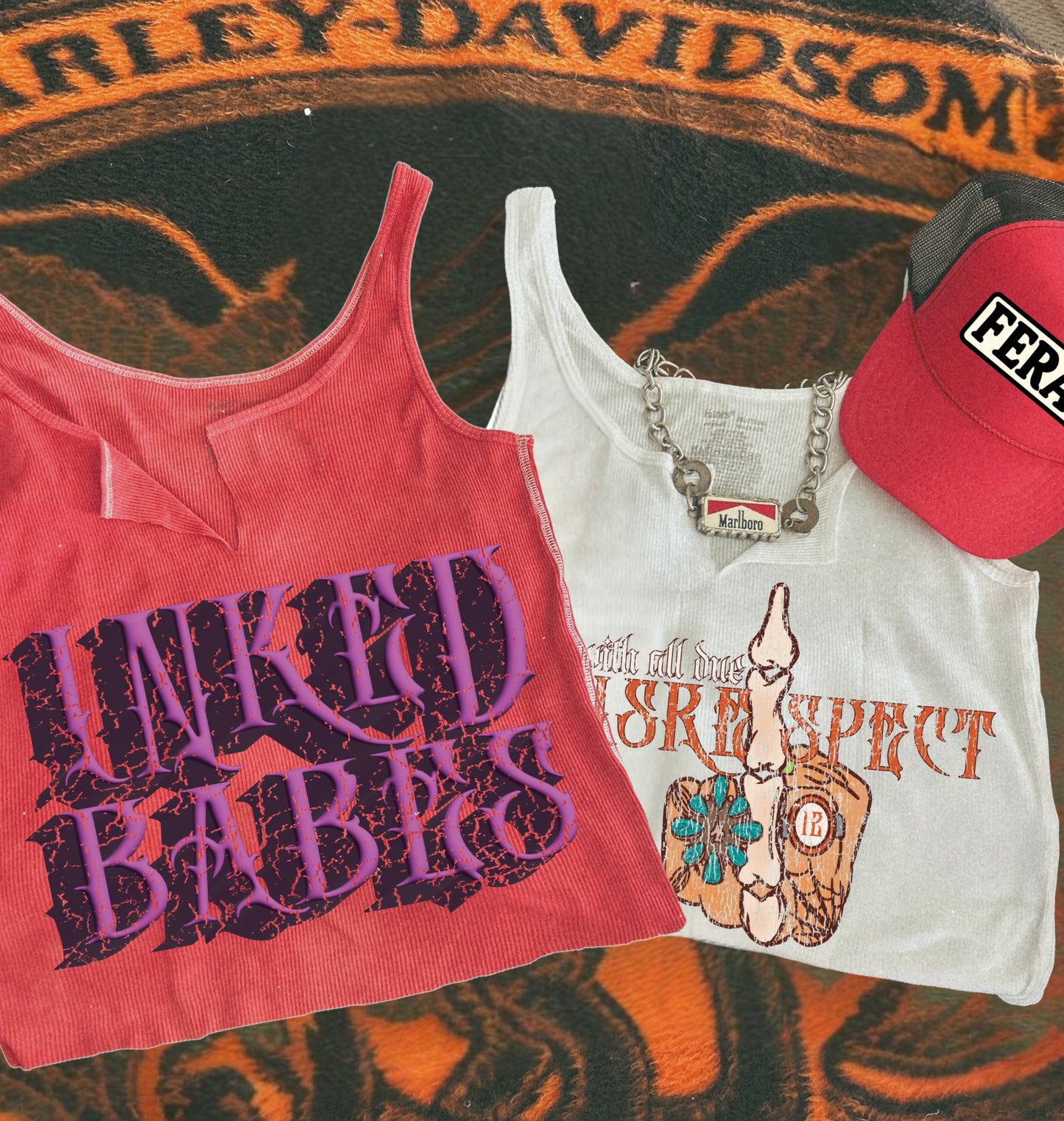 Inked Babes Vintage Inspired Tank