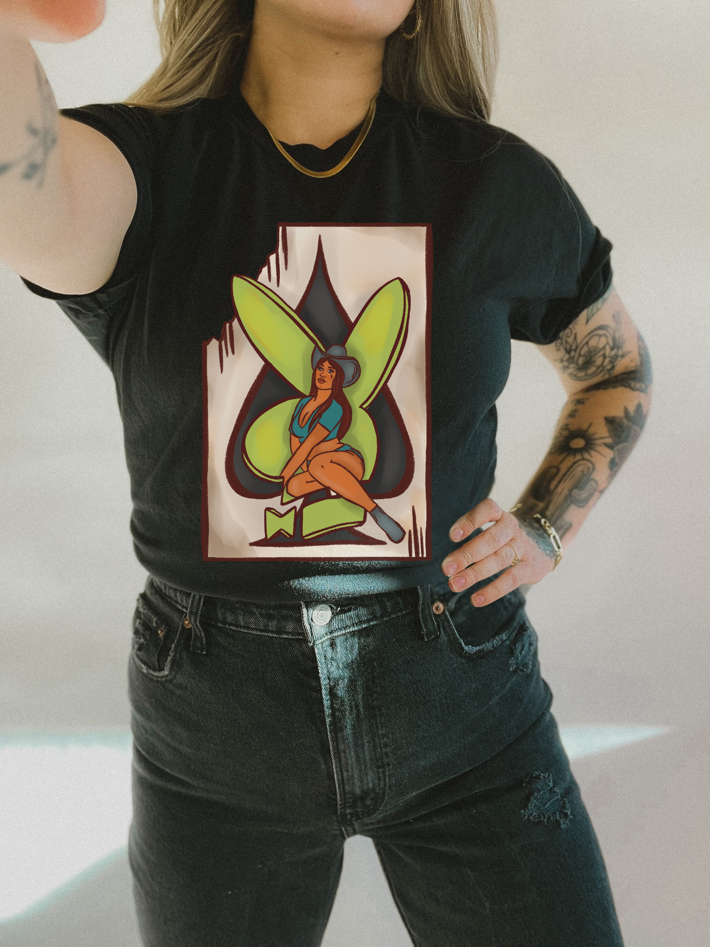 Playboy Cowgirl Tee
