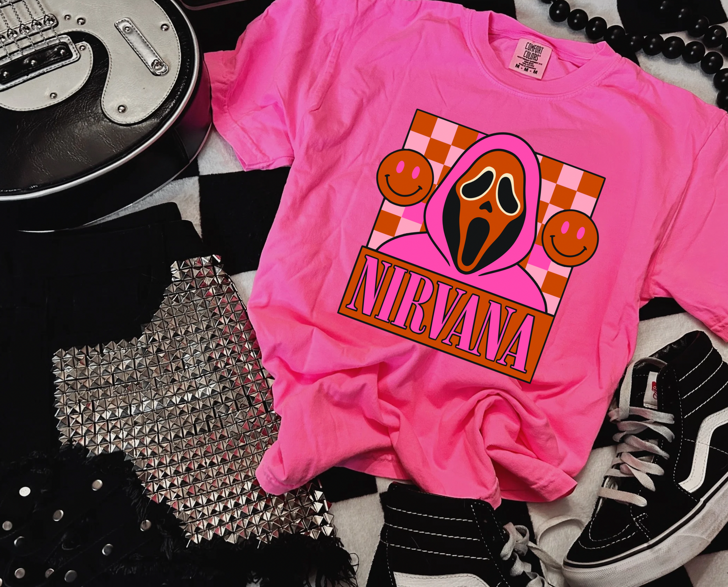 Scream Band tee