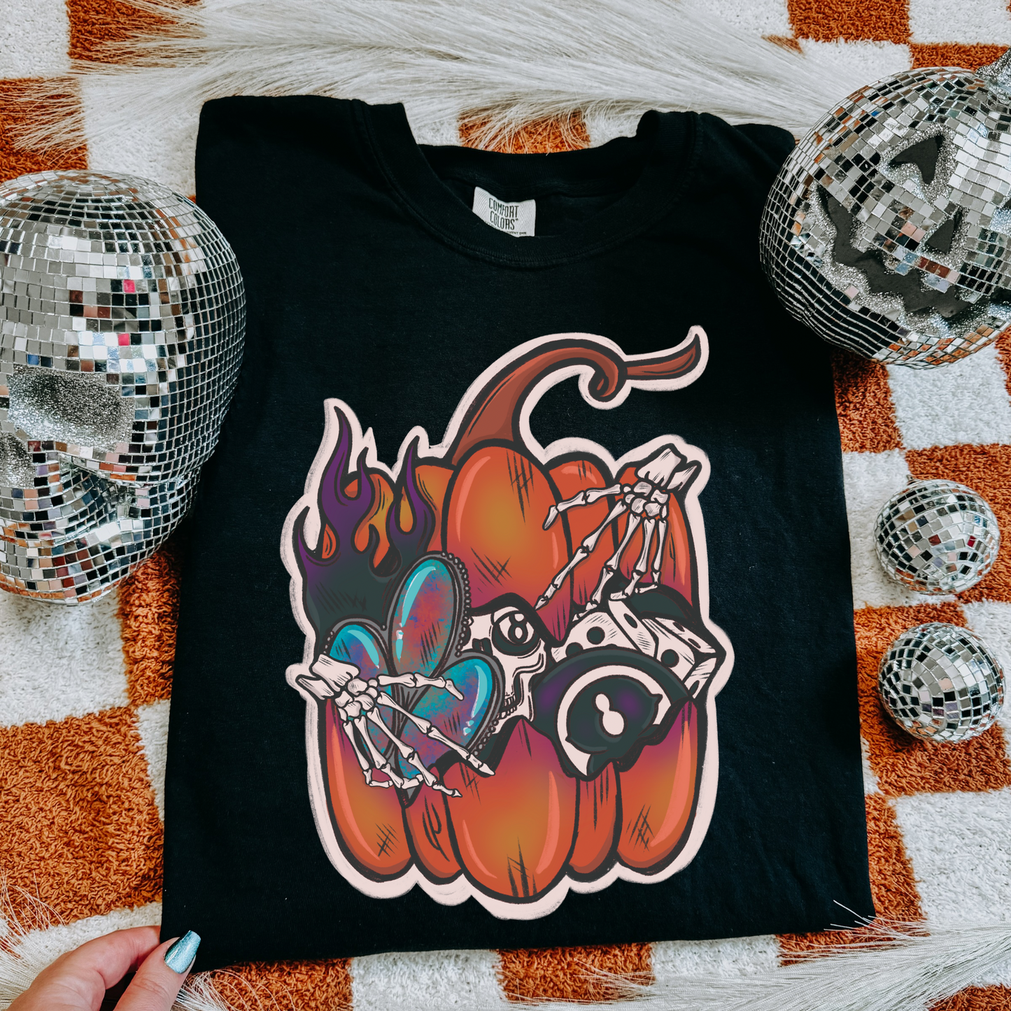 Grunge Pumpkin Tee