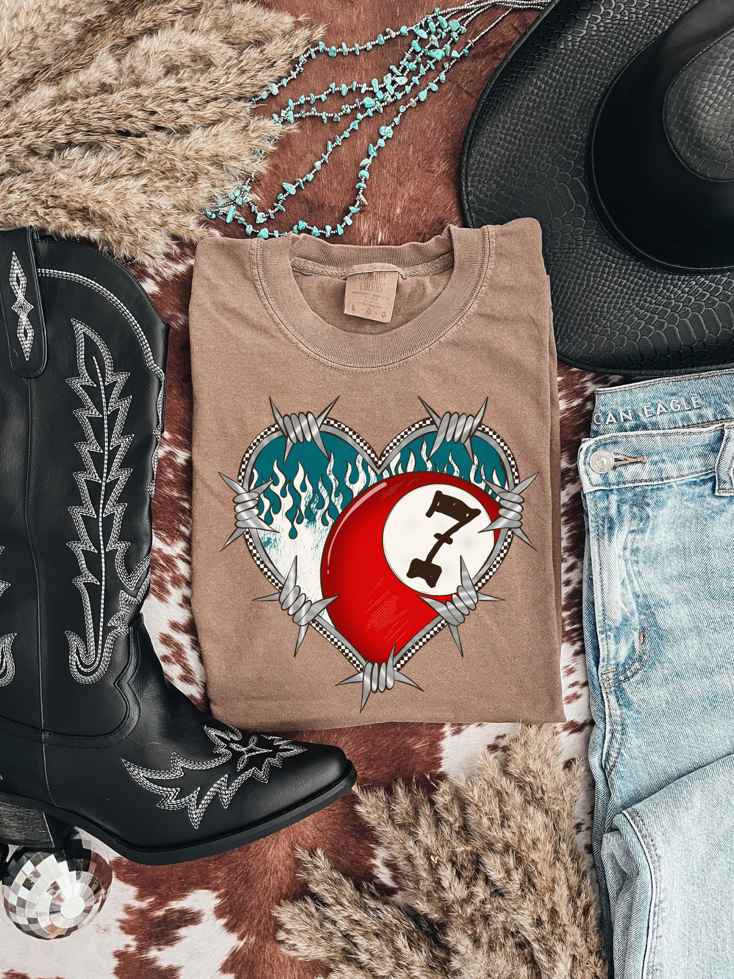Barbwire Heart Tee