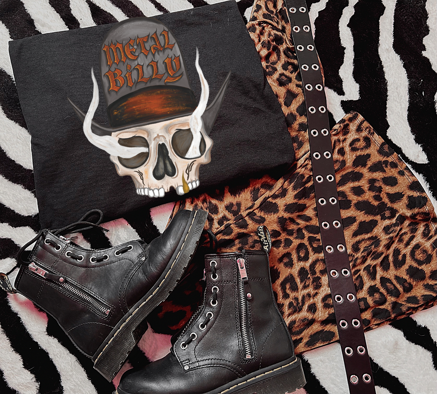 Metal Billy tee