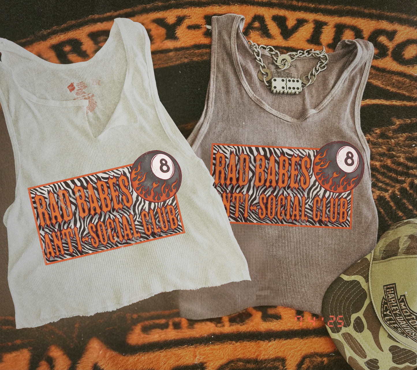 Rad Babes Vintage Inspired Tank