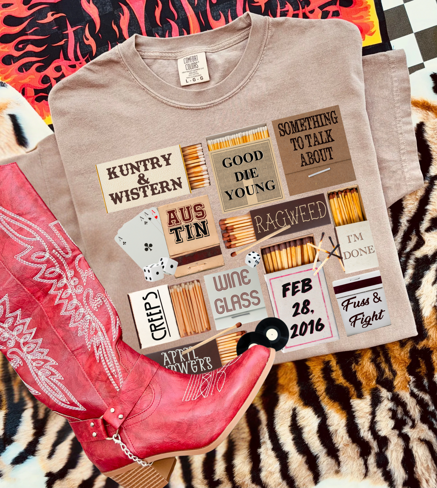 Koe matchbox Tee
