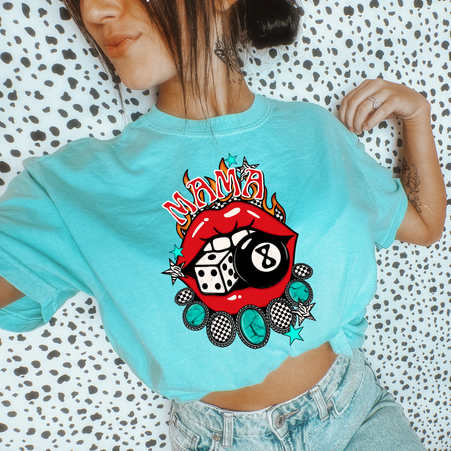 Mama Lips tee