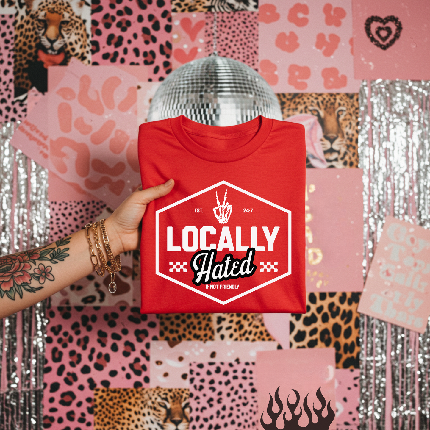 Locally Hated tee