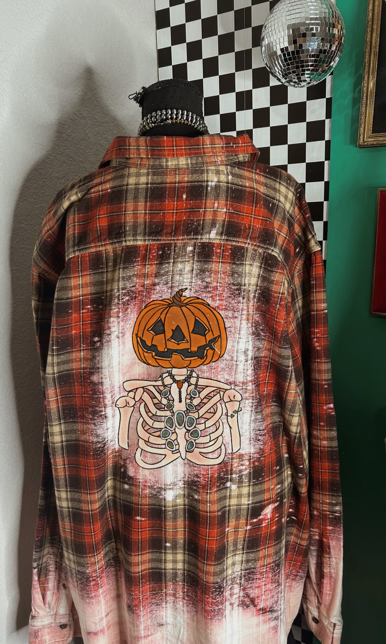 Pumpkin Head Flannel