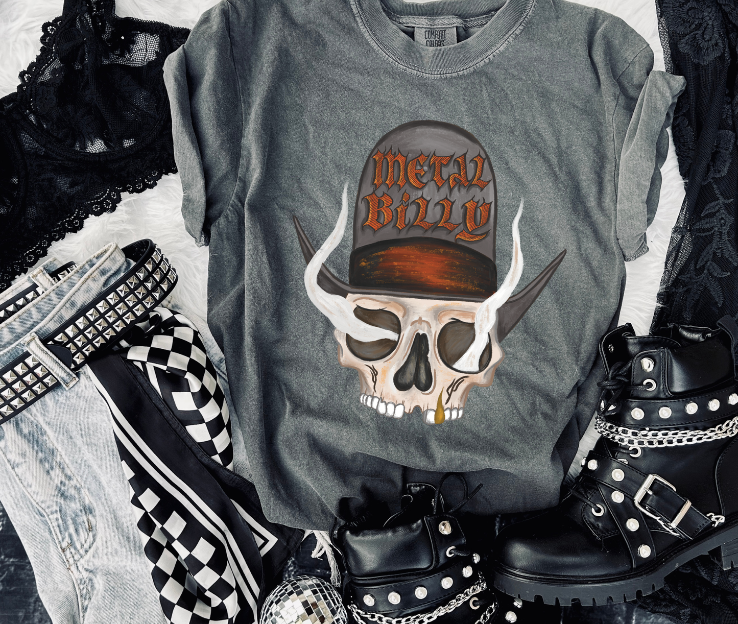 Metal Billy tee