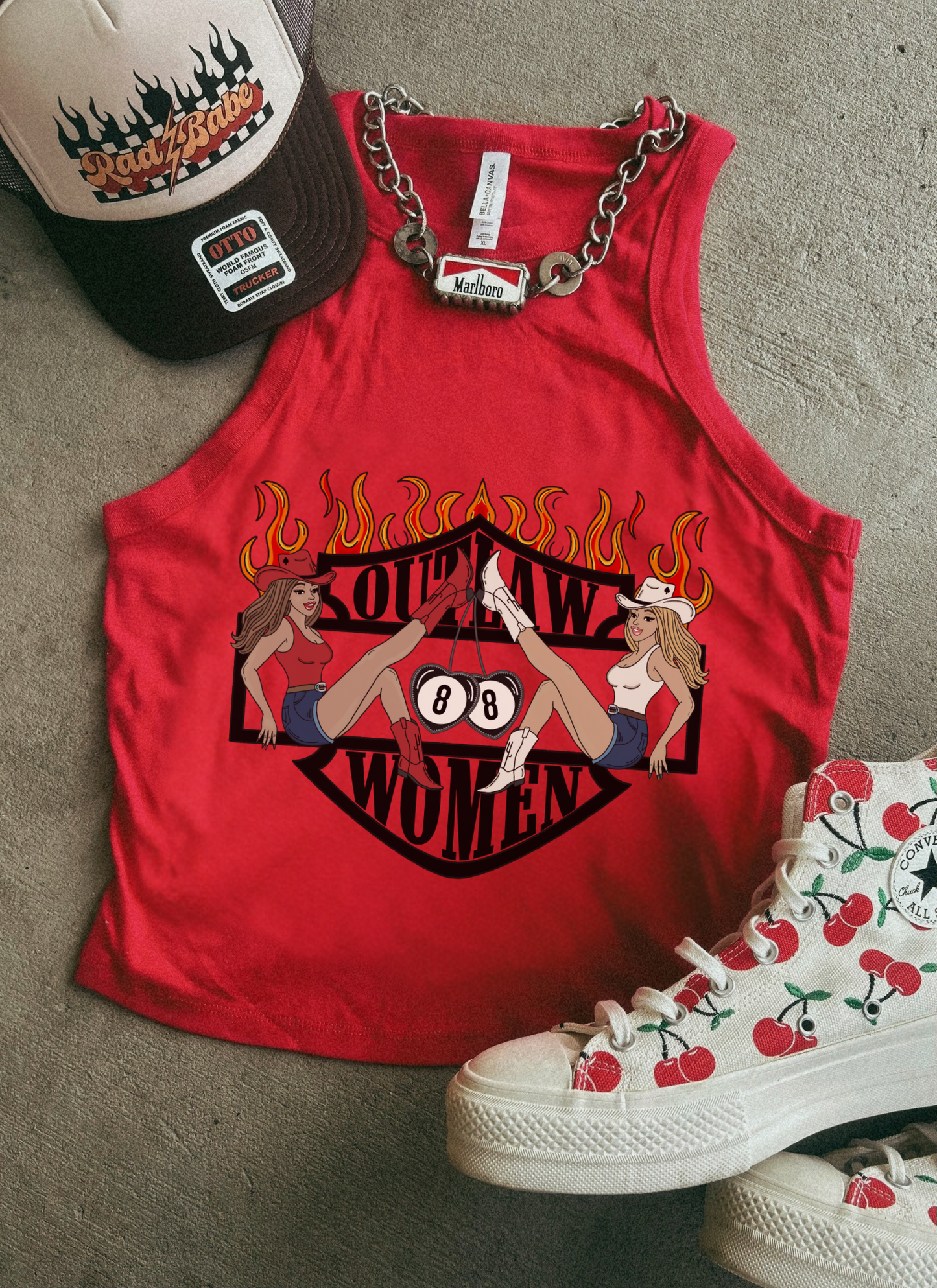 Outlaw woman Rib Tank