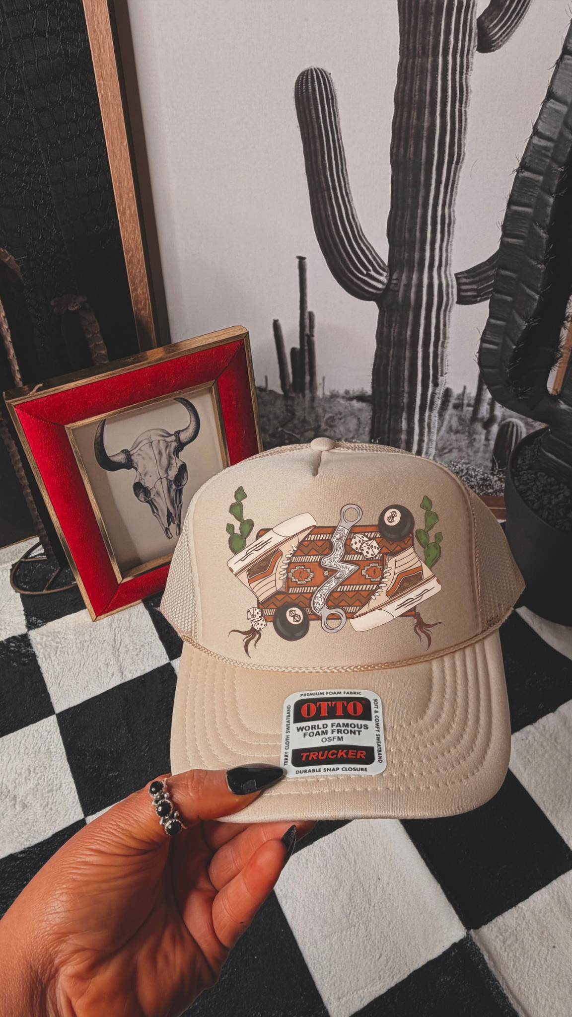 Punchy Saddle blanket Hat