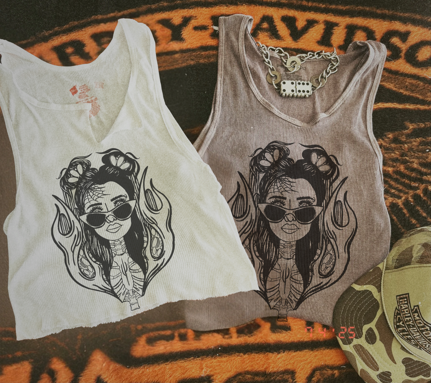 For the Very Last Time Vintage Inspired Tank
