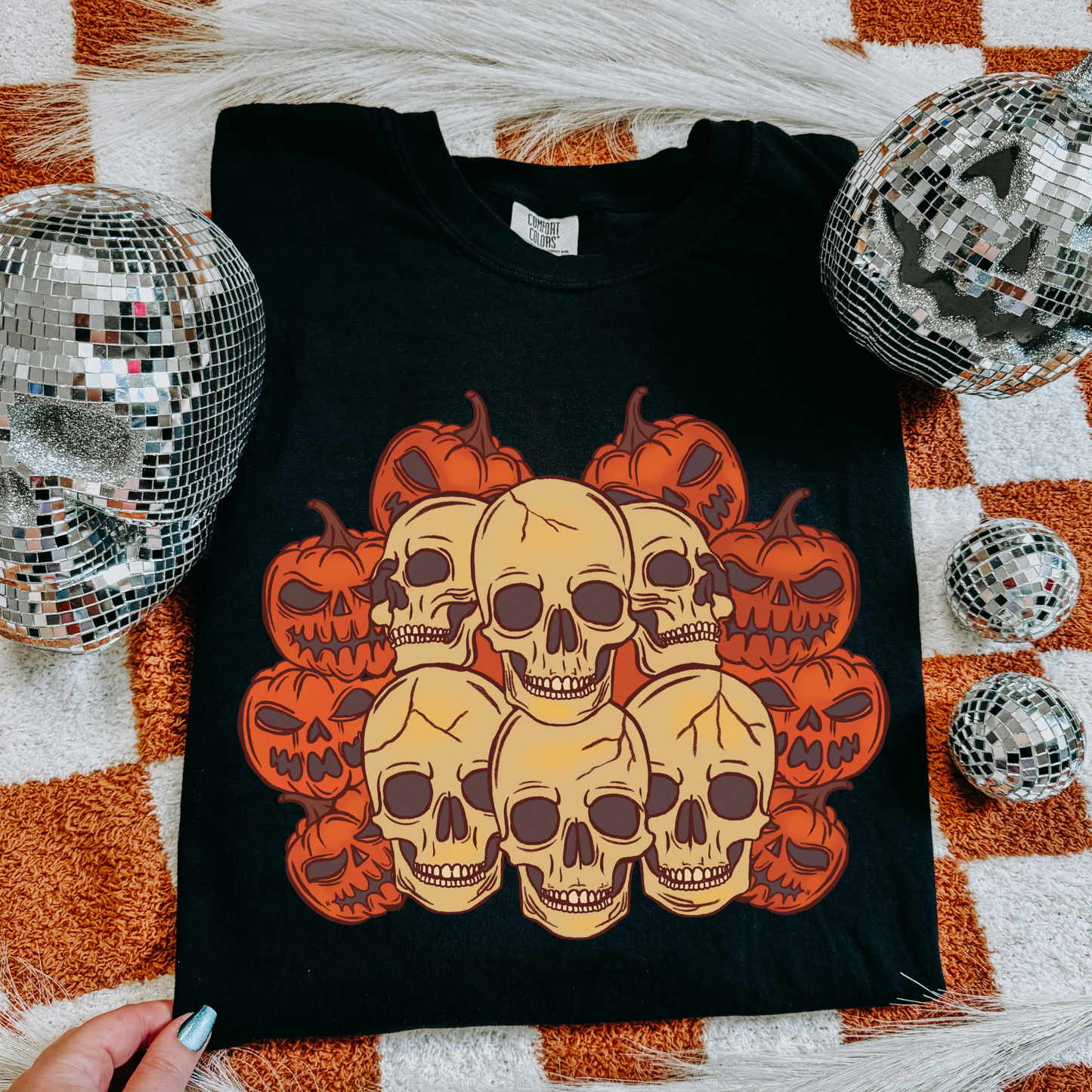 Grunge Pumpkin Tee