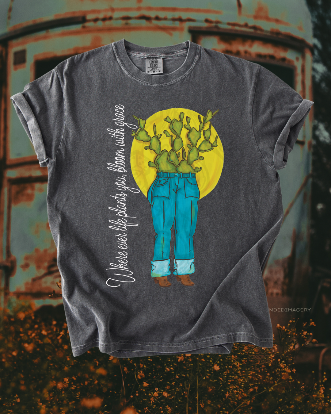 Bloom with Grace tee