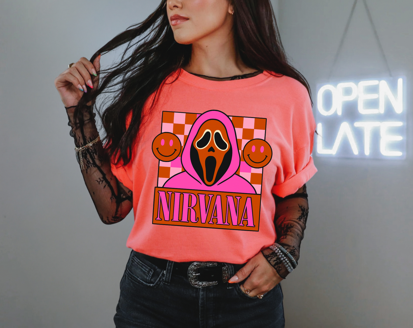 Scream Band tee