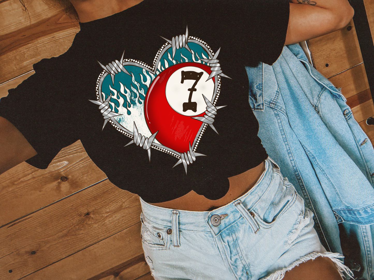 Barbwire Heart Tee