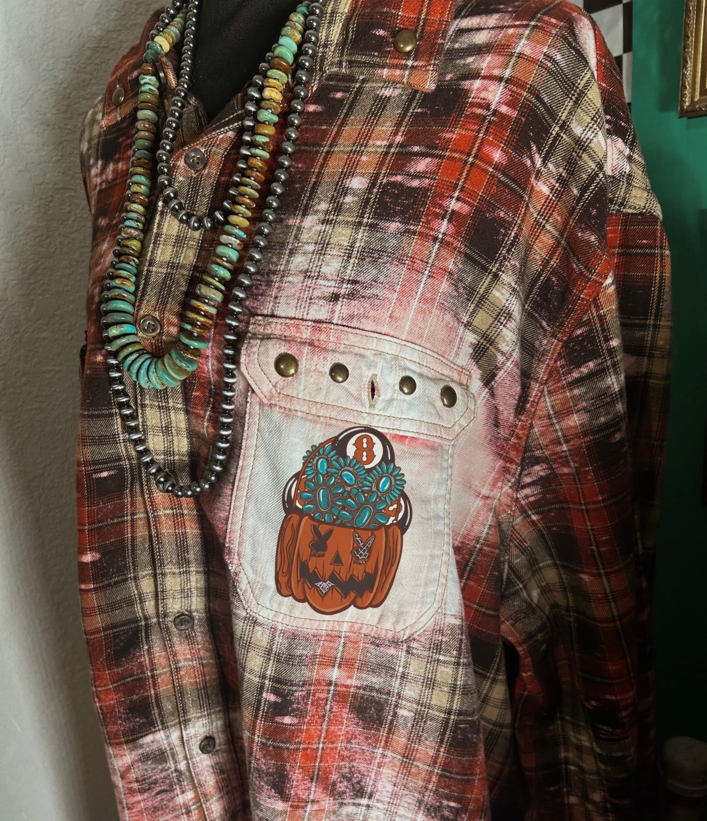 Playboy Pumpkin Flannel