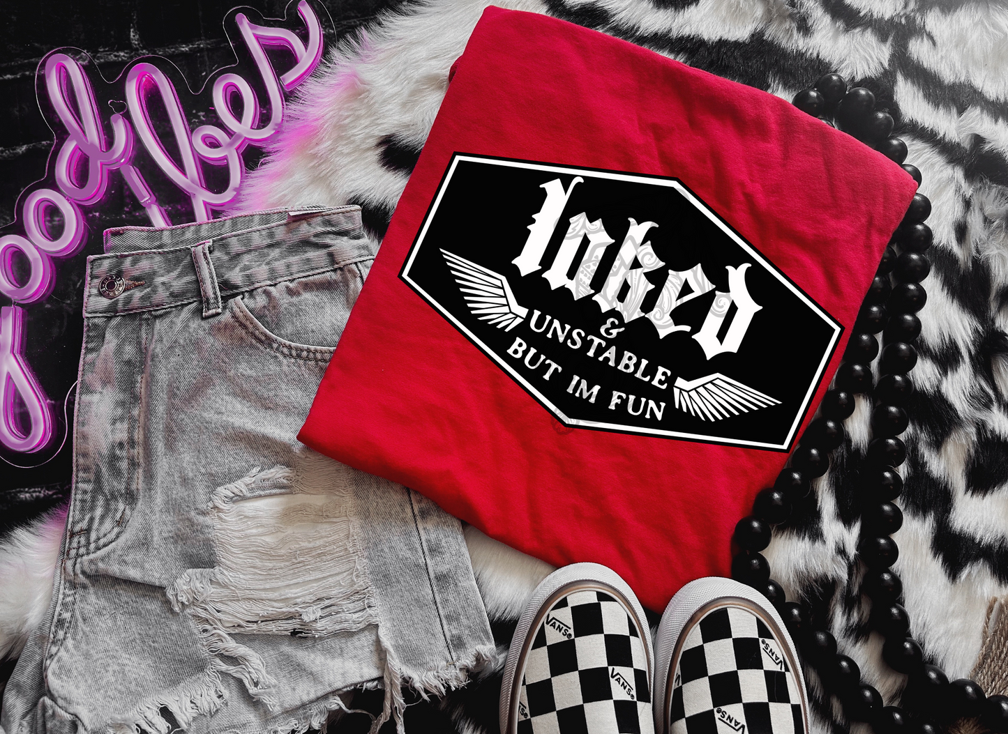 Inked and Unstable Tee