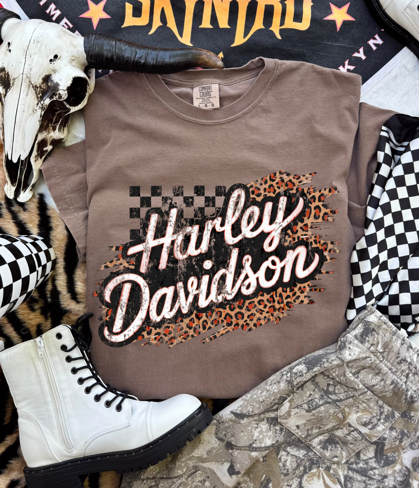 Checkered HD Tee