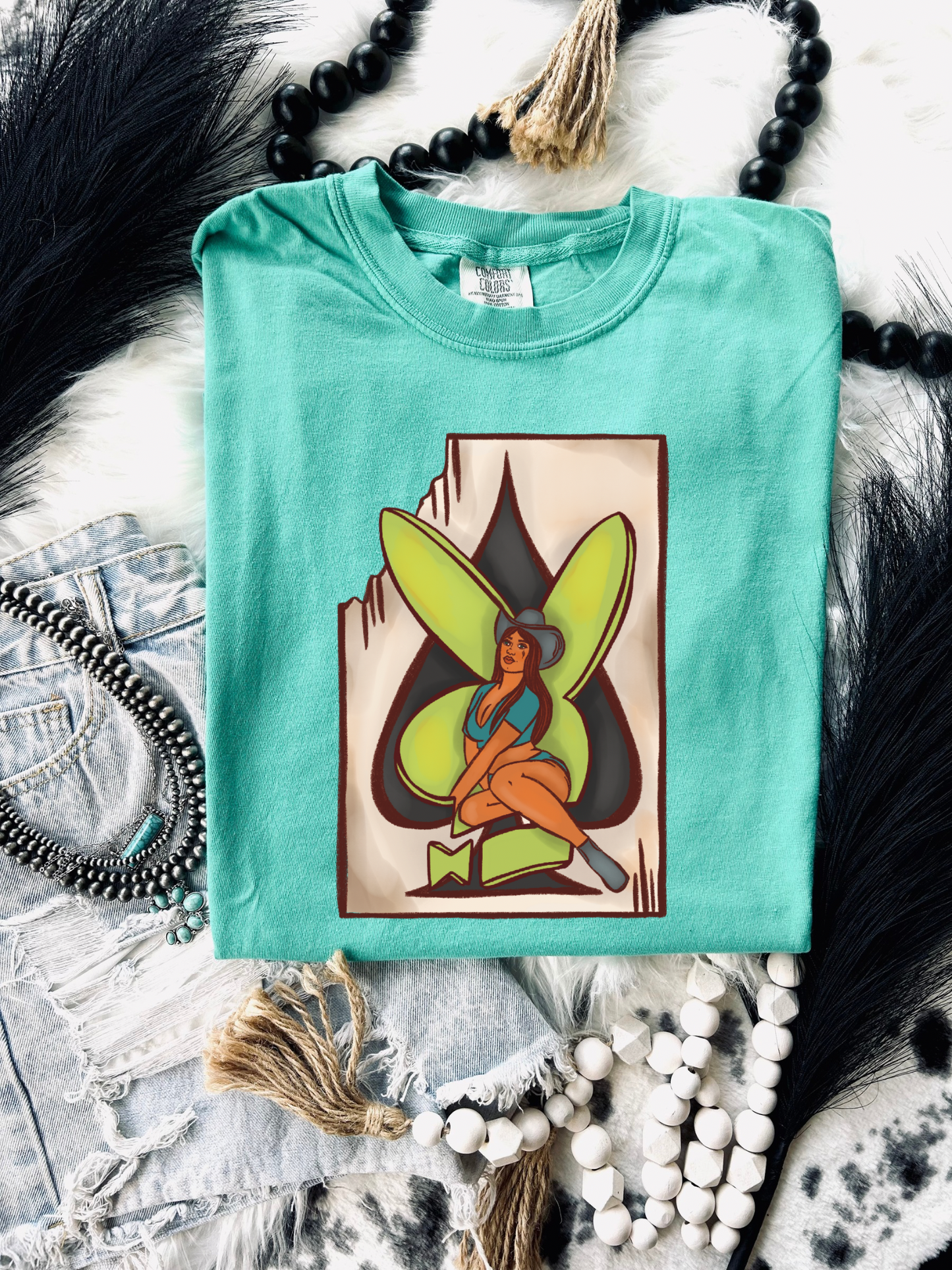 Playboy Cowgirl Tee