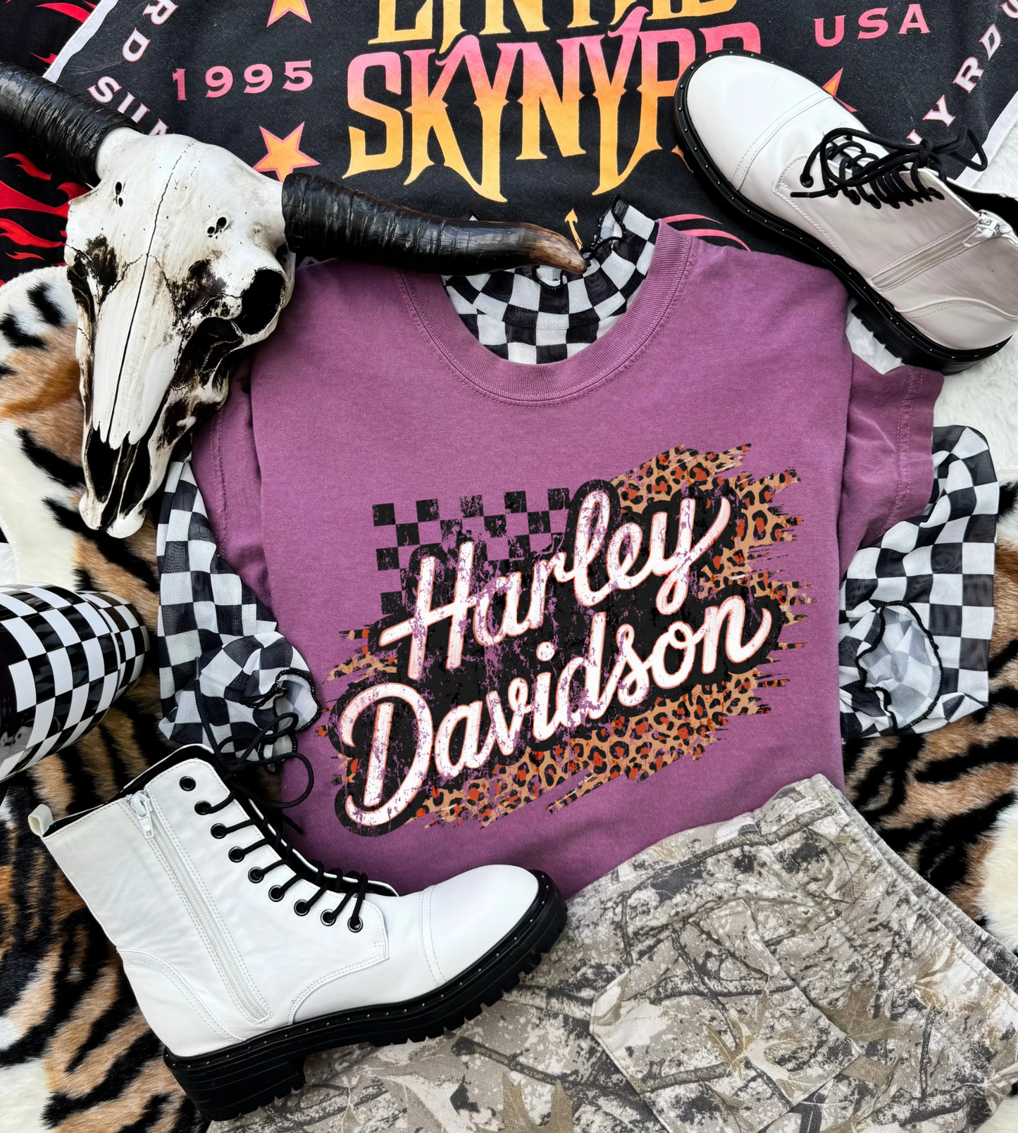 Checkered HD Tee