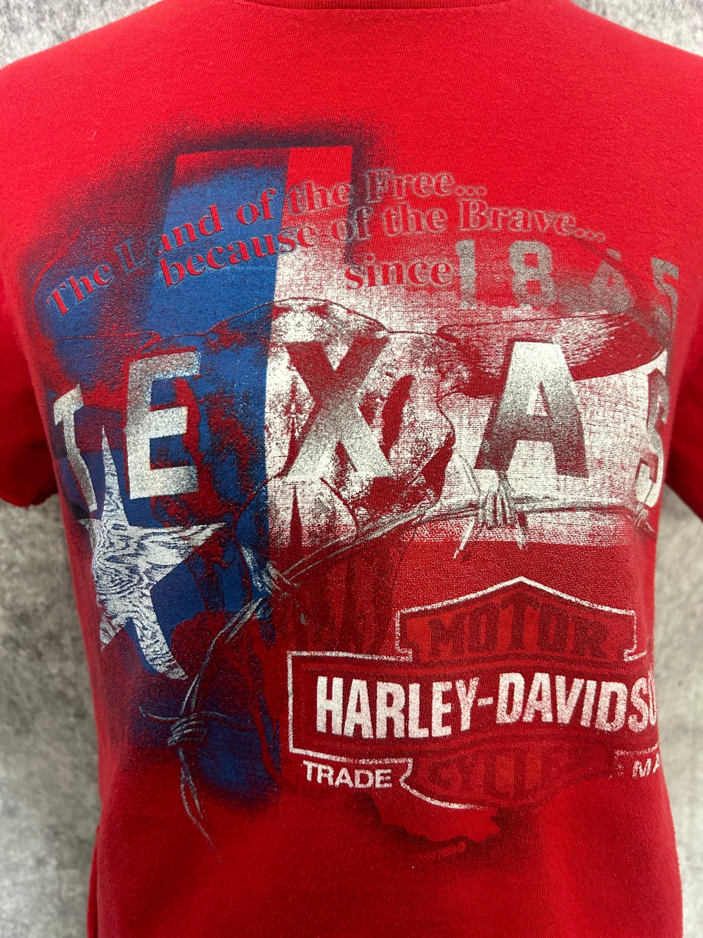San Antonio, TX Harley tee-size medium