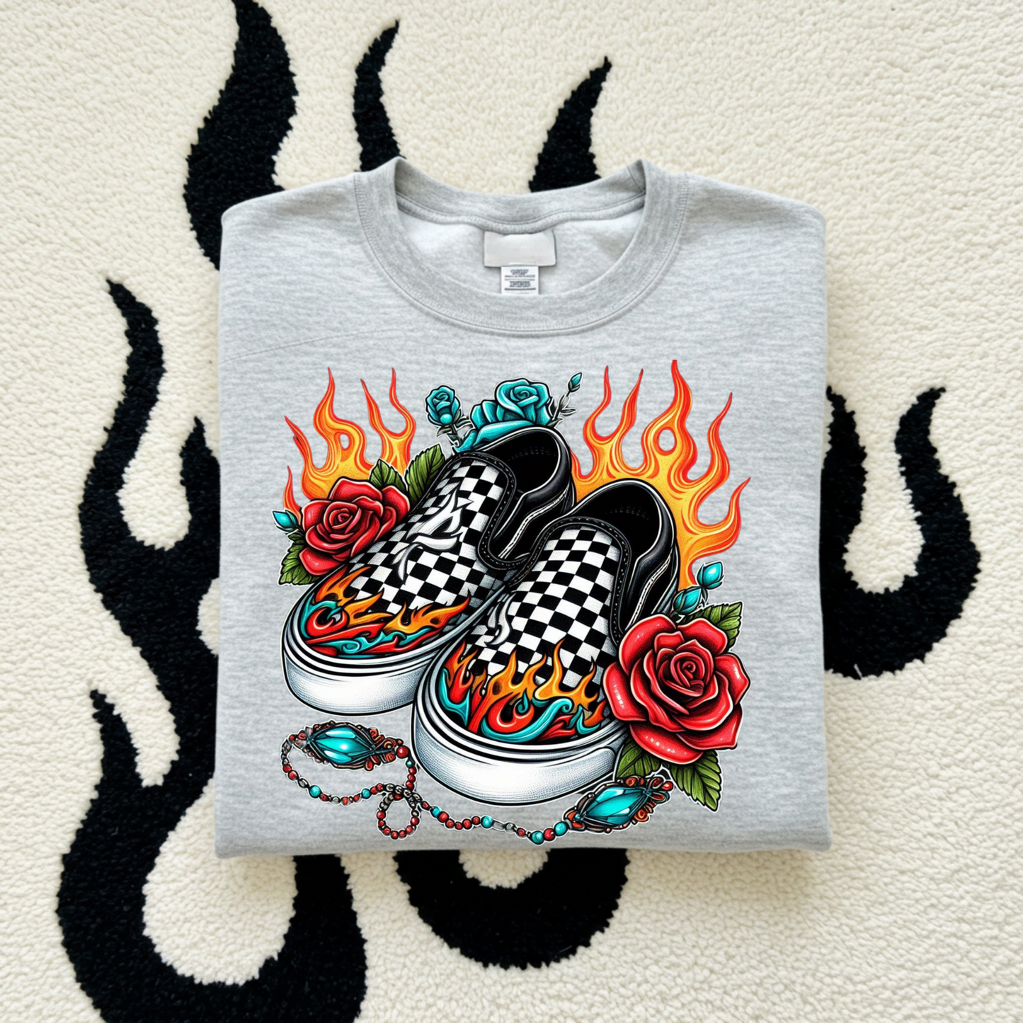 Flamin shoes Crew