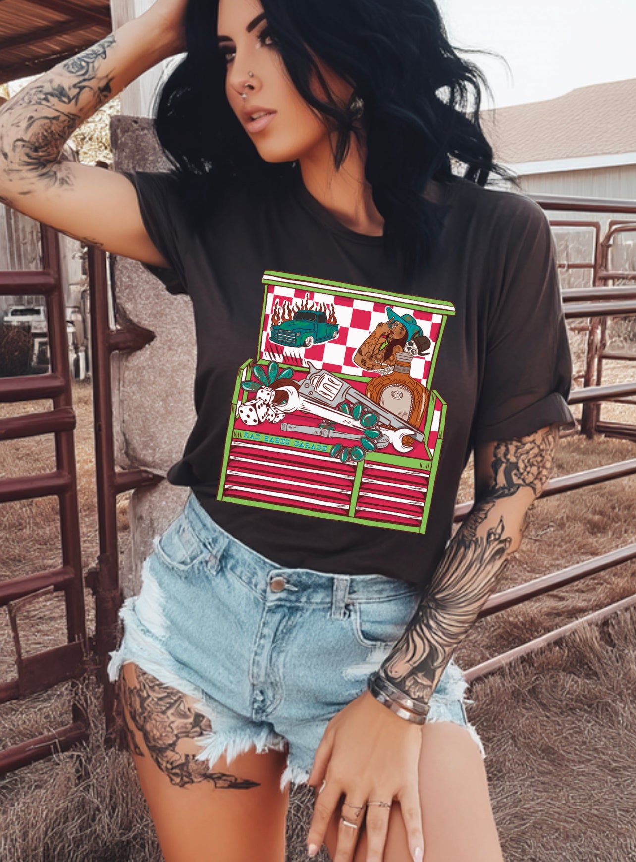Rad Babes Garage Tee