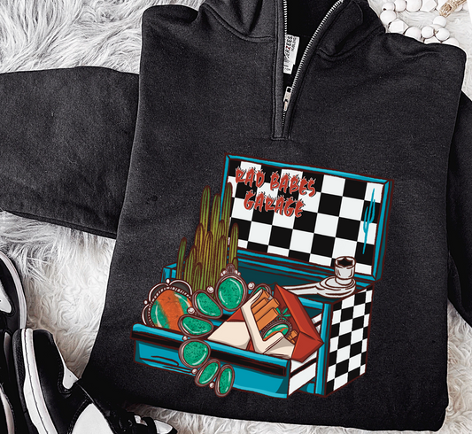 Rad Babes Garage Quarter Zip