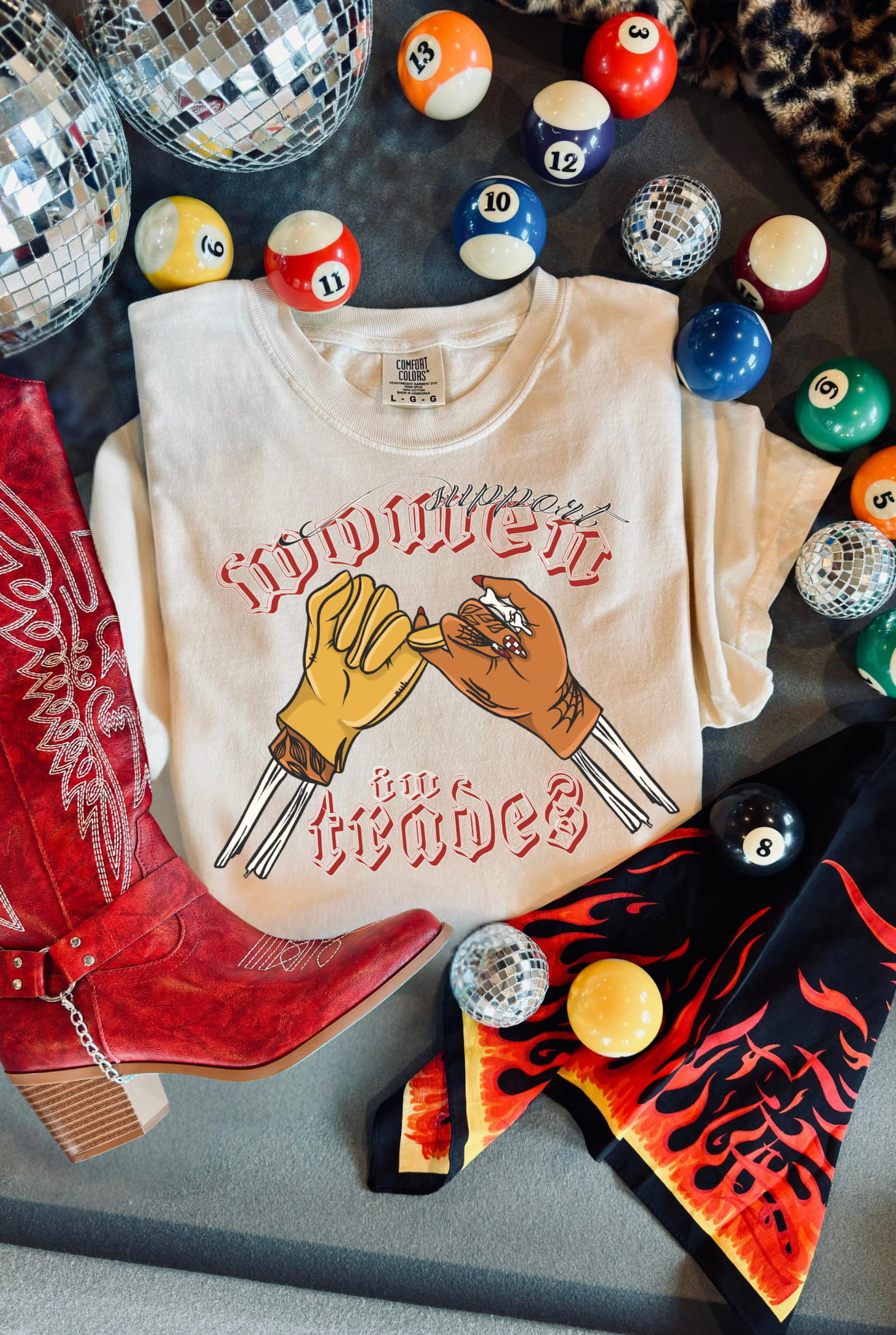 Support Women in trades Tee