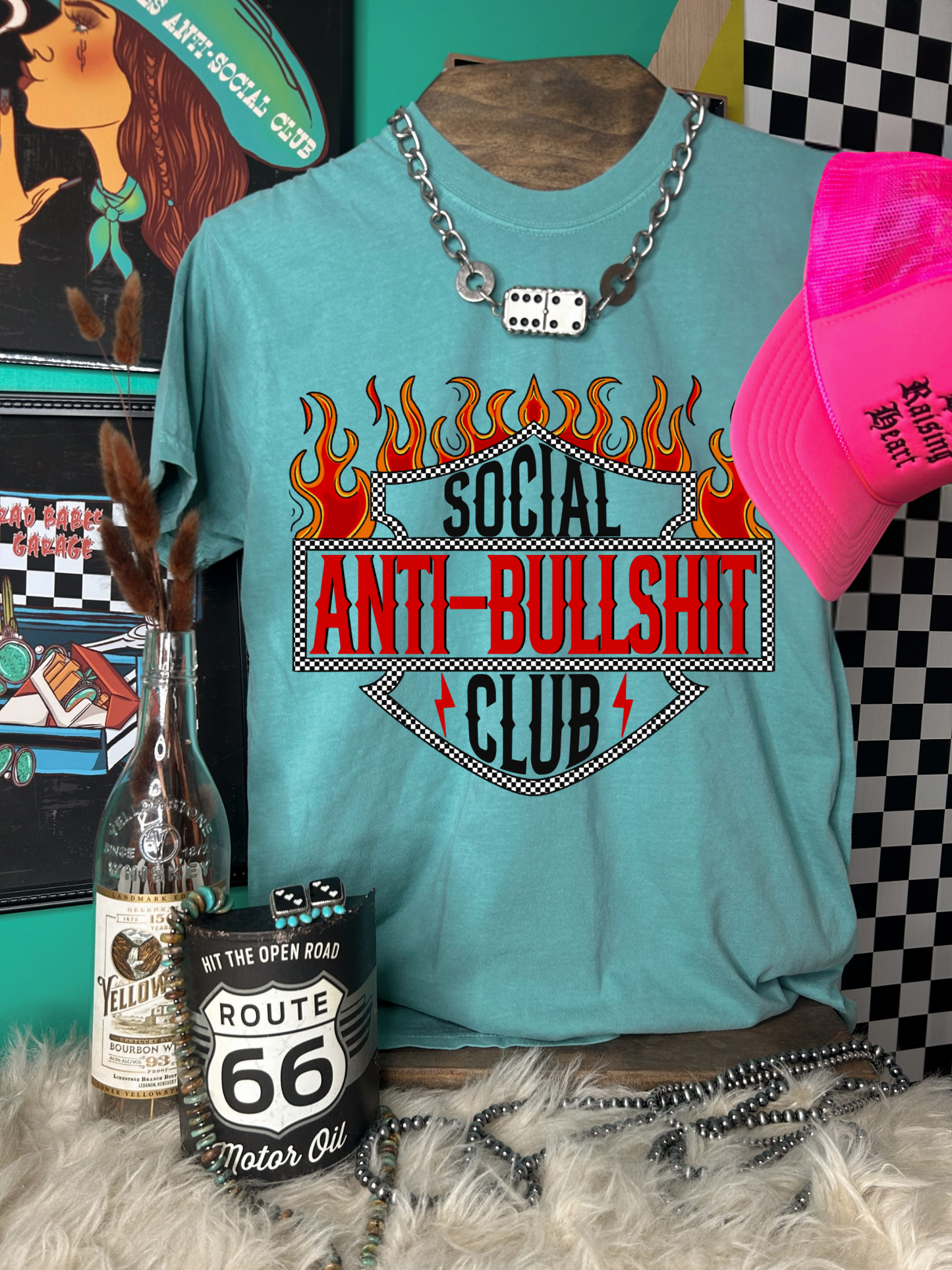 Anti-Bullshit Social Club Tee