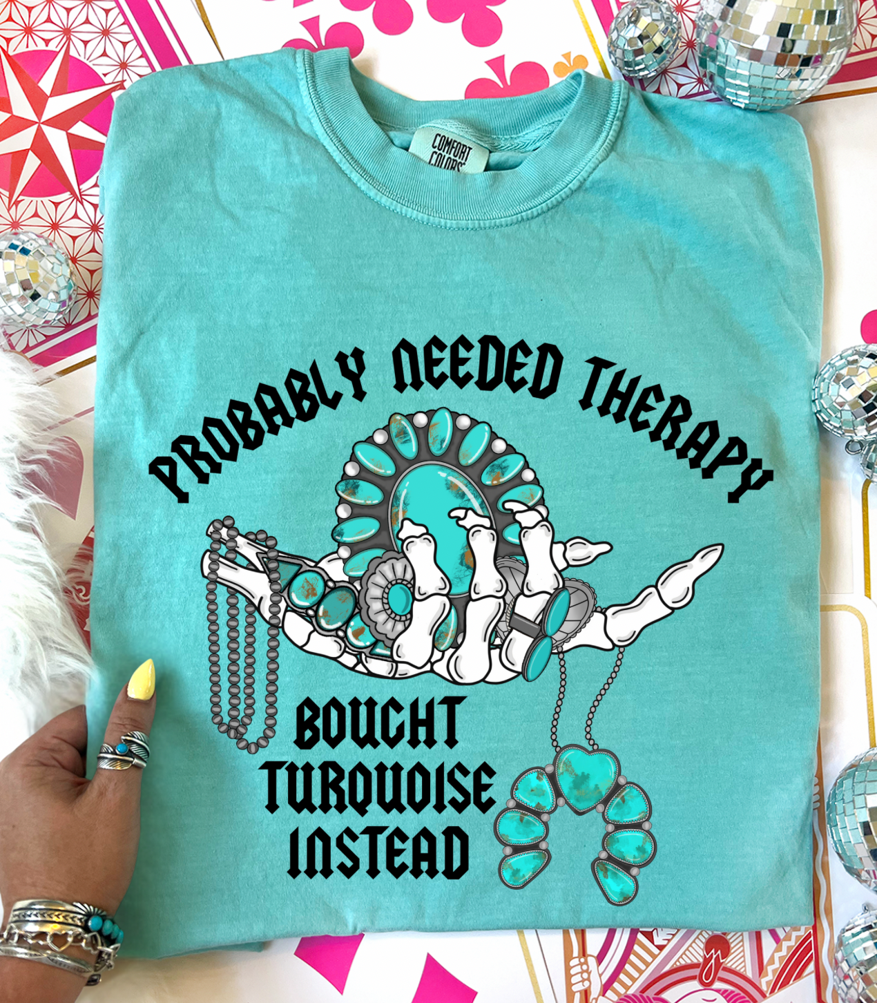 Bought Turquoise instead Tee