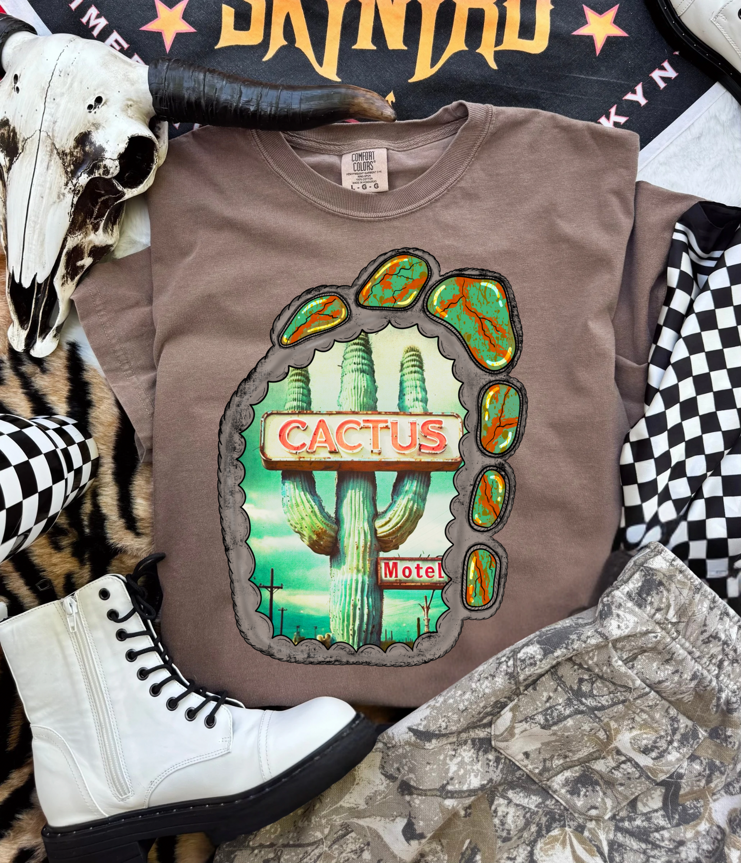 Cactus Motel Tee