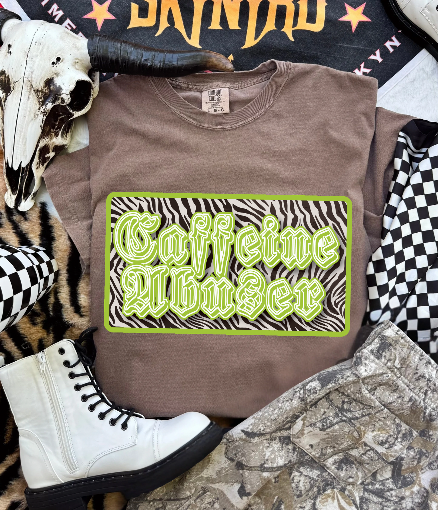 Caffeine Abuser tee