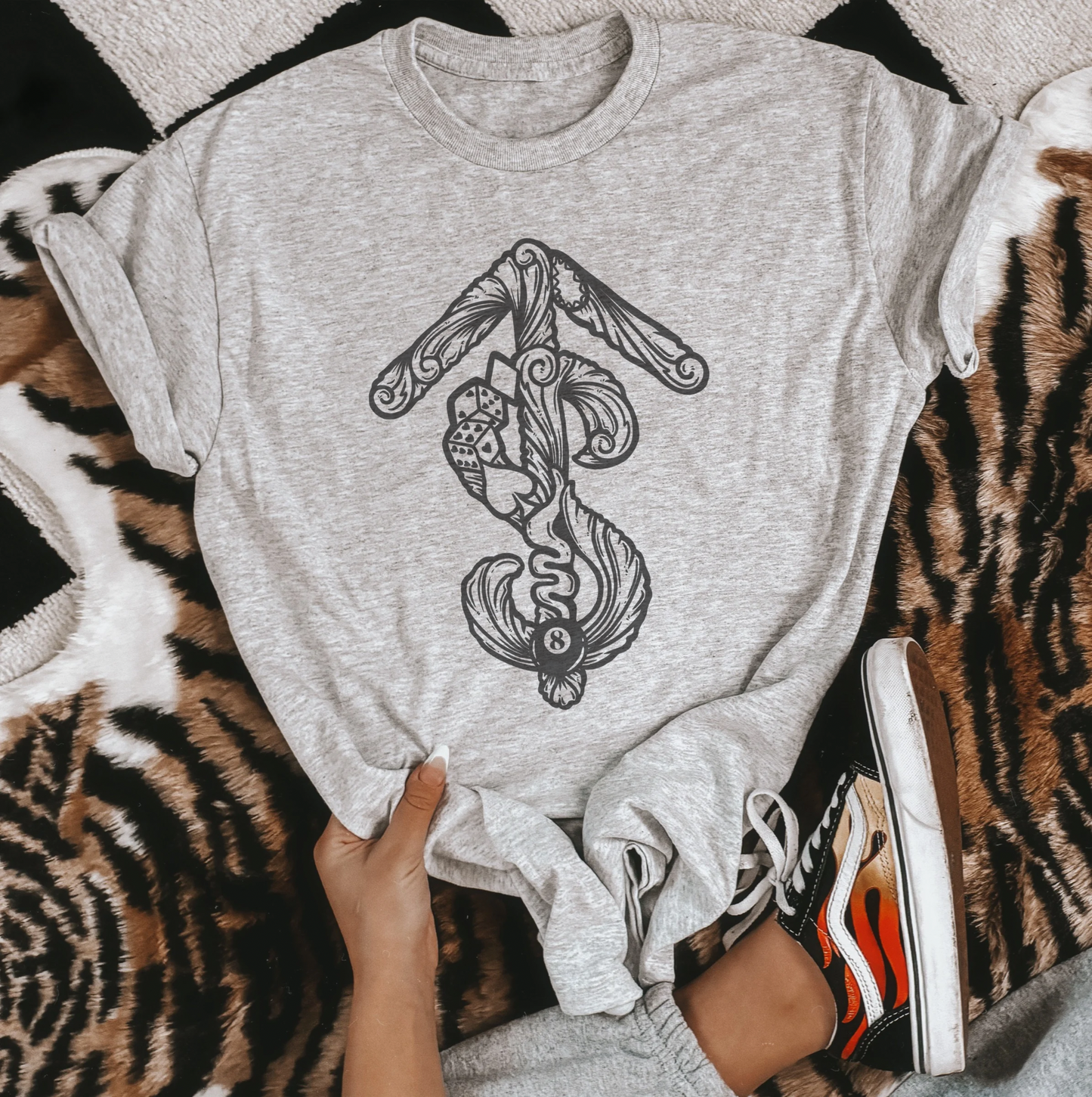 Up in smoke brand sublimation tee