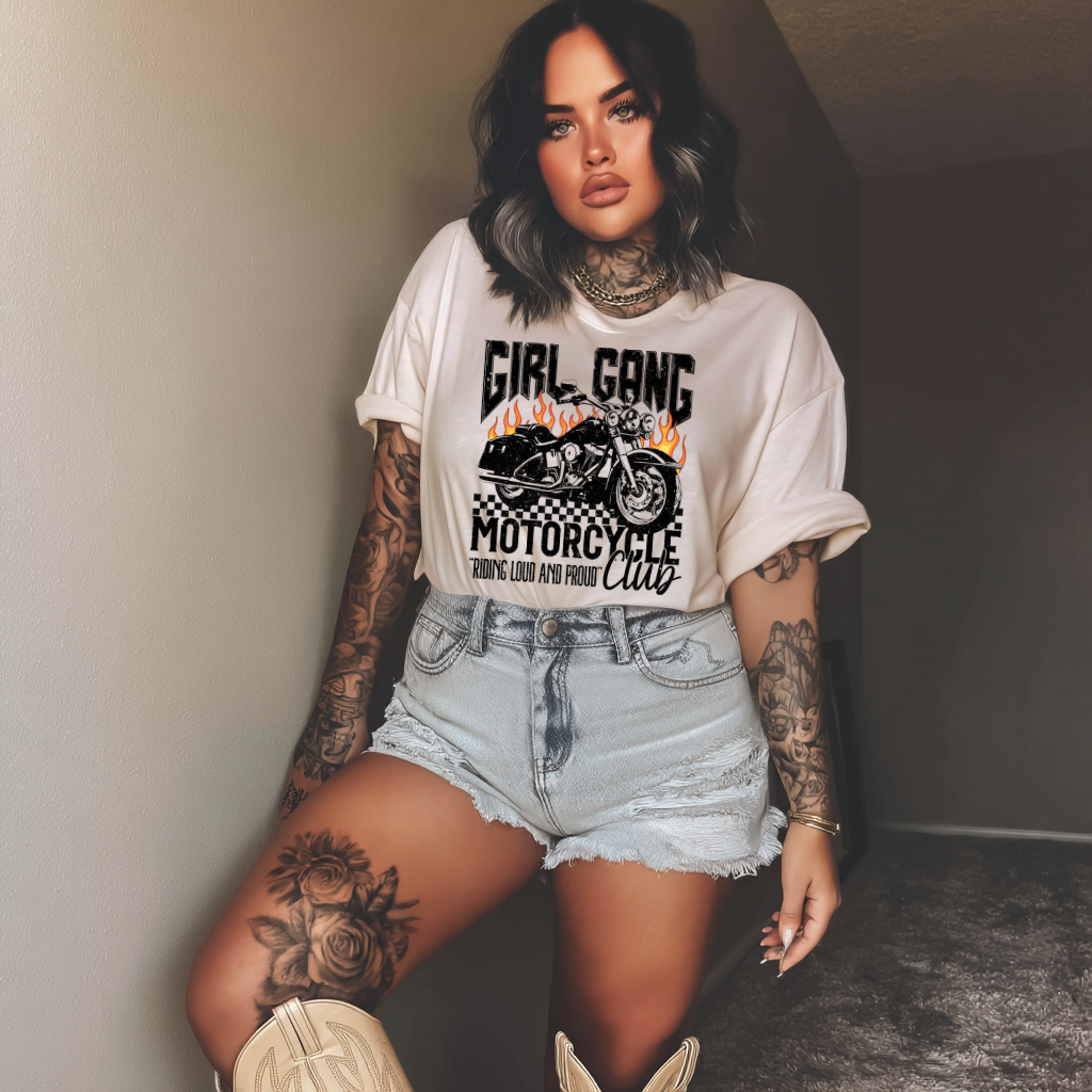 Girl Gang Moto Club Tee