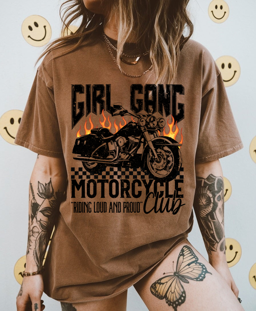 Girl Gang Moto Club Tee