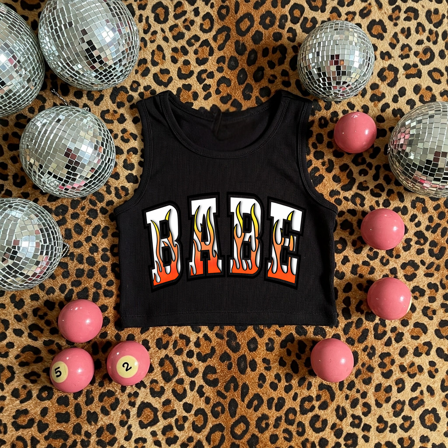 Babe Ribbed Racer Tank