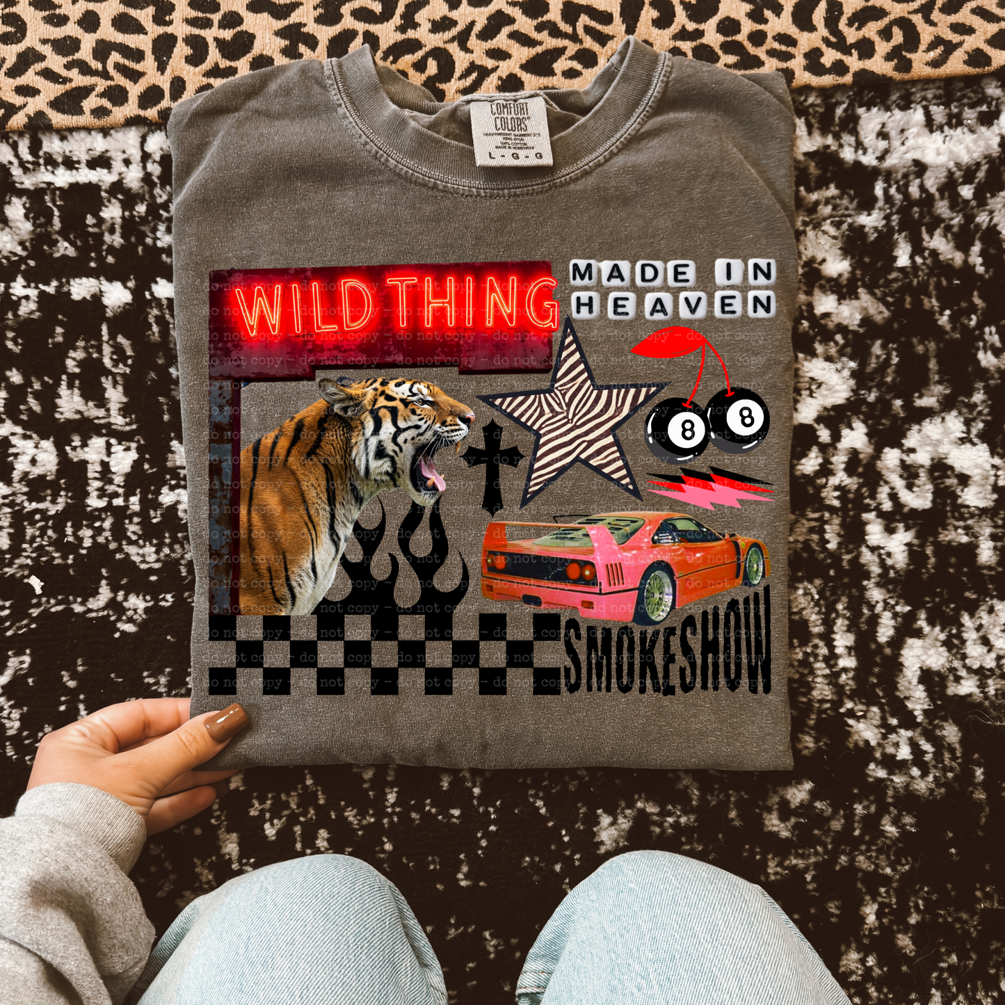 Wild Thing Collage Tee