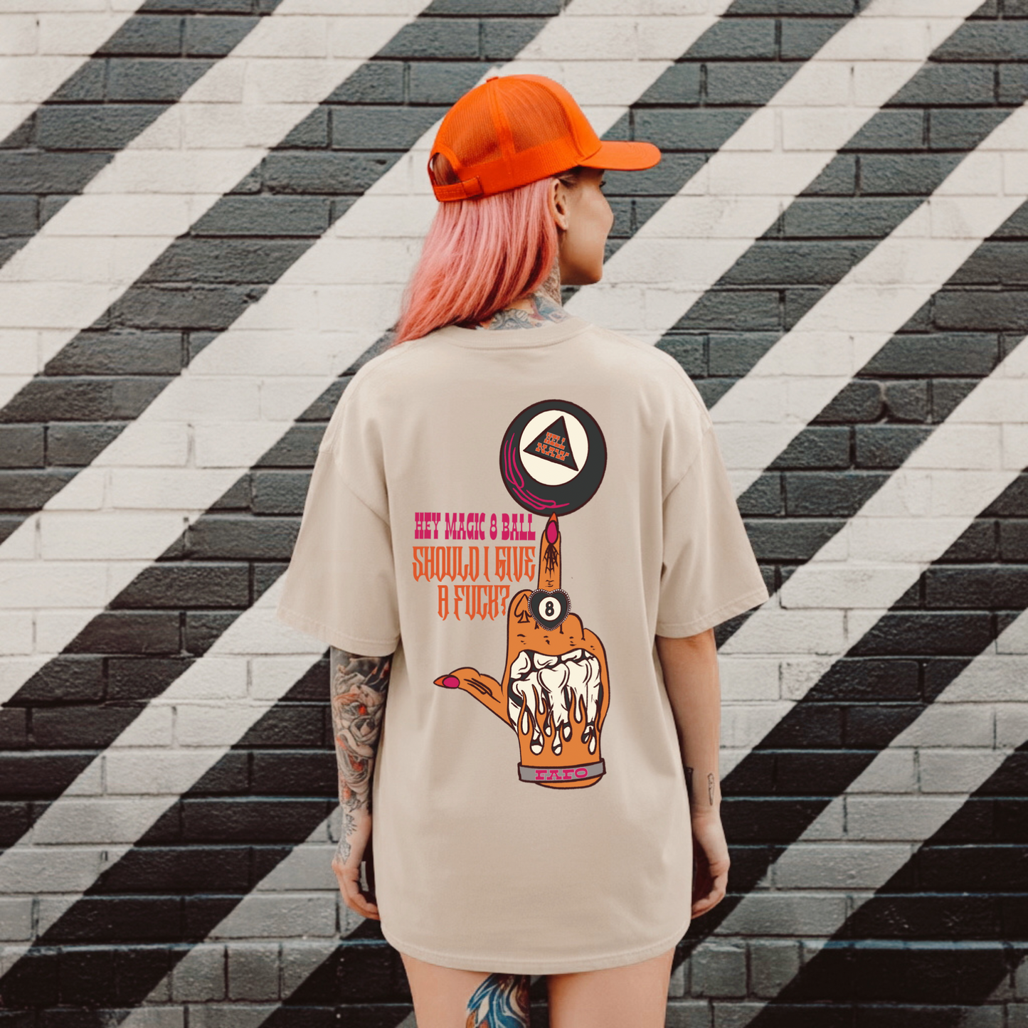 Hey Magic 8 ball Tee