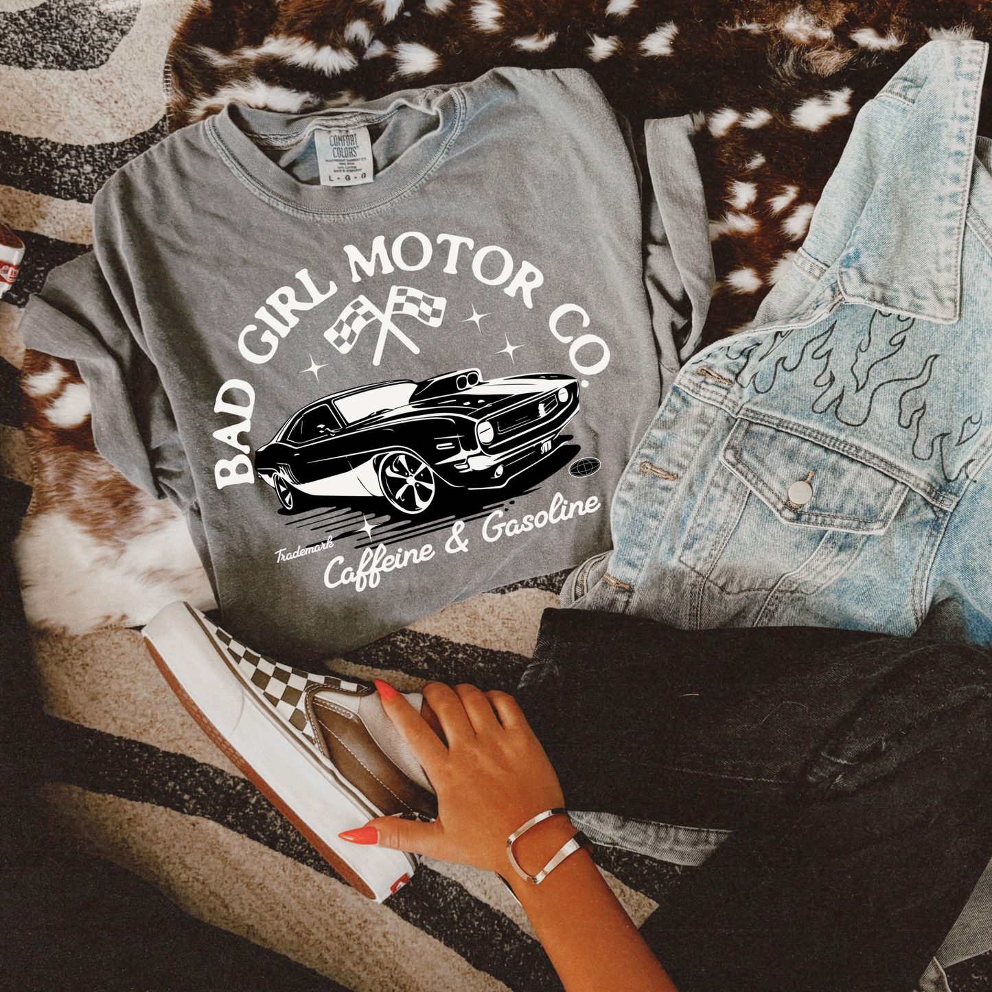 Bad Girl Motor Co Tee