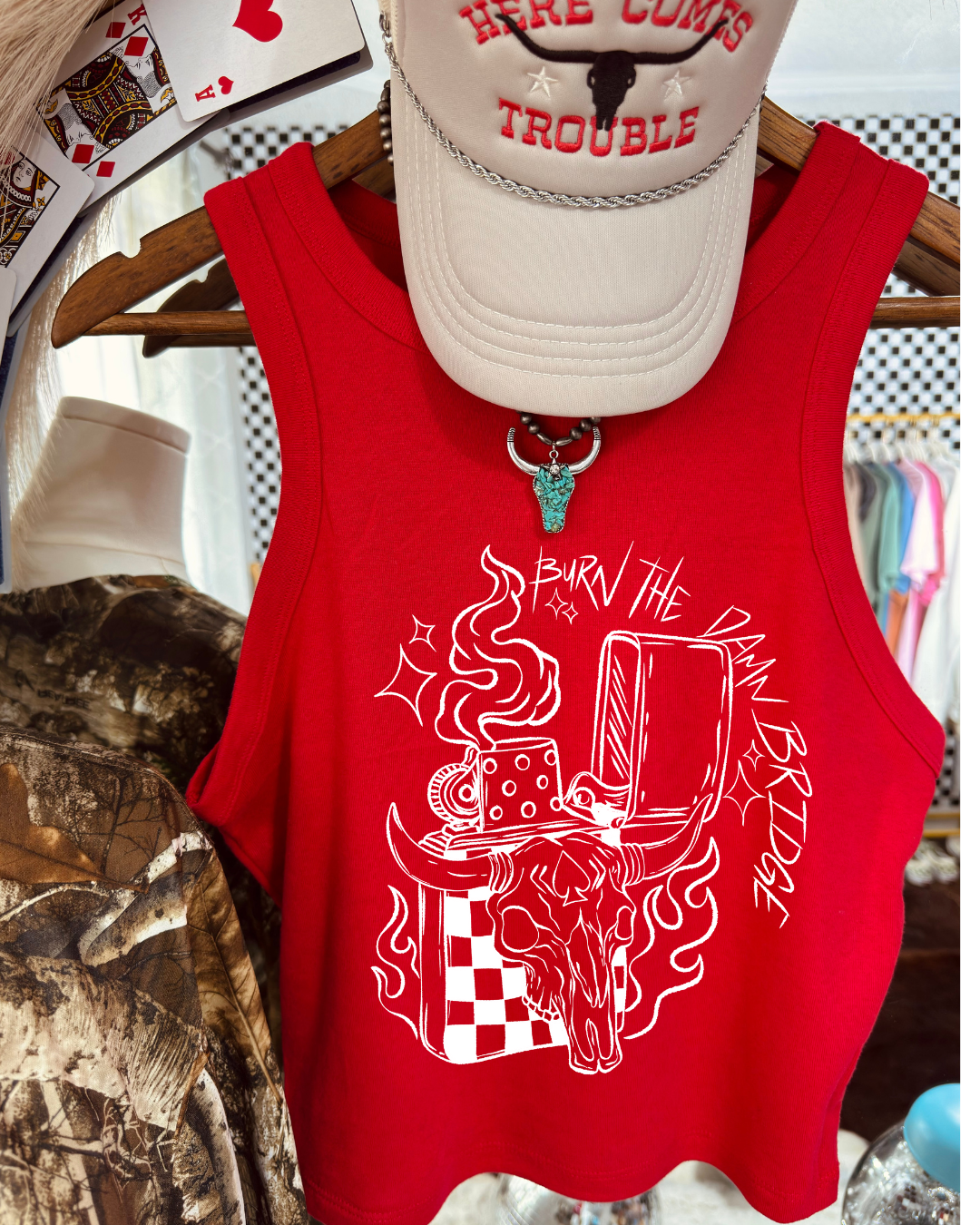 Burn the Bridge Rib Tank