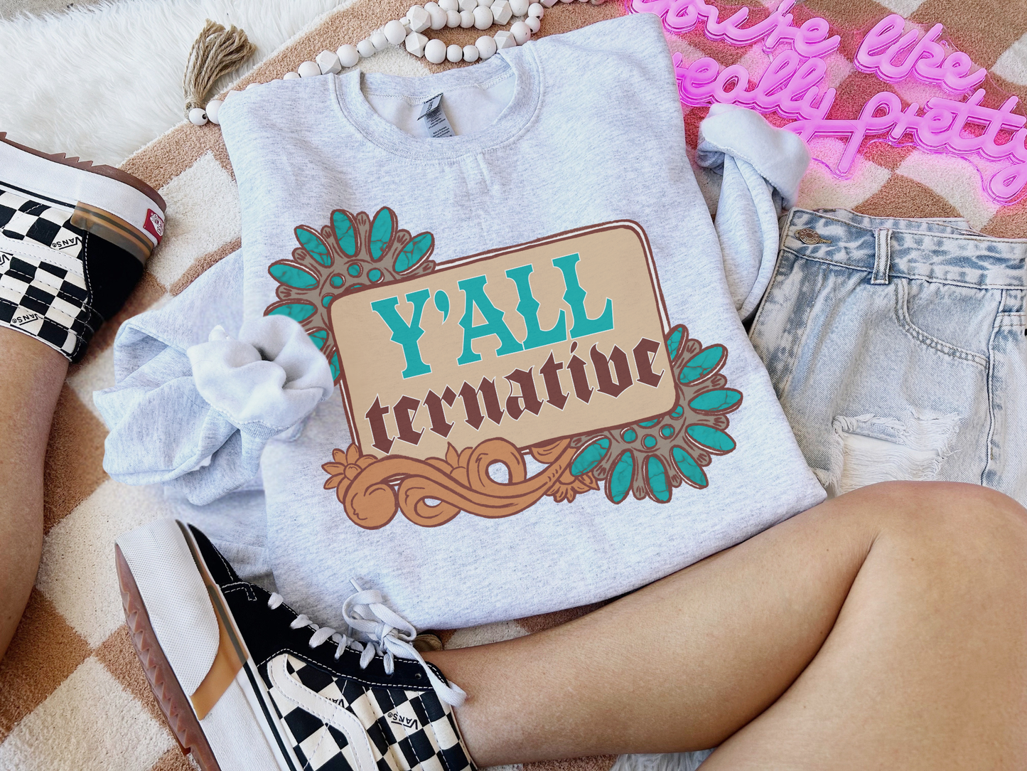 Yallternative Crew with sleeve