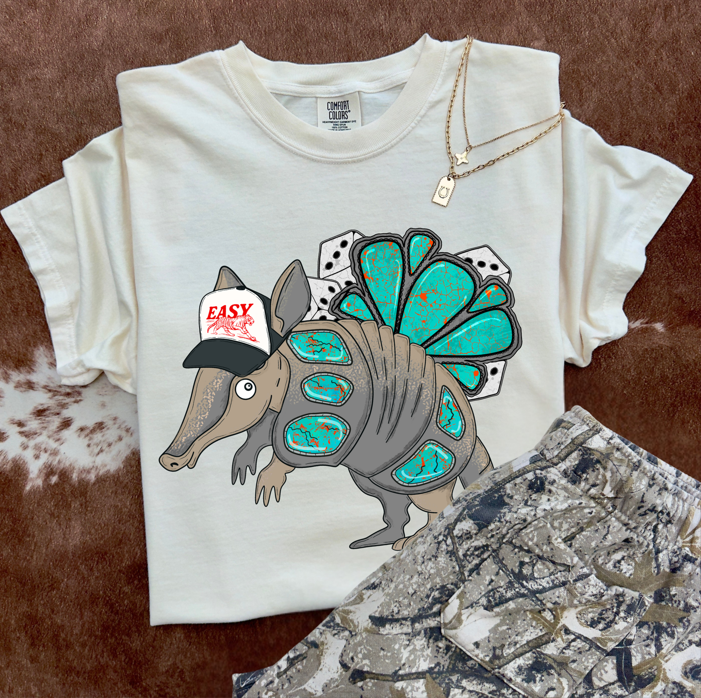 Dicey Dillo Tee