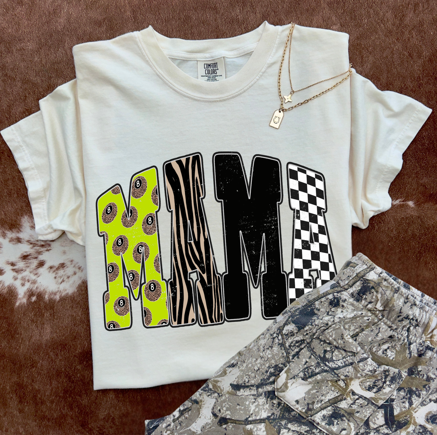 Neon Mama tee