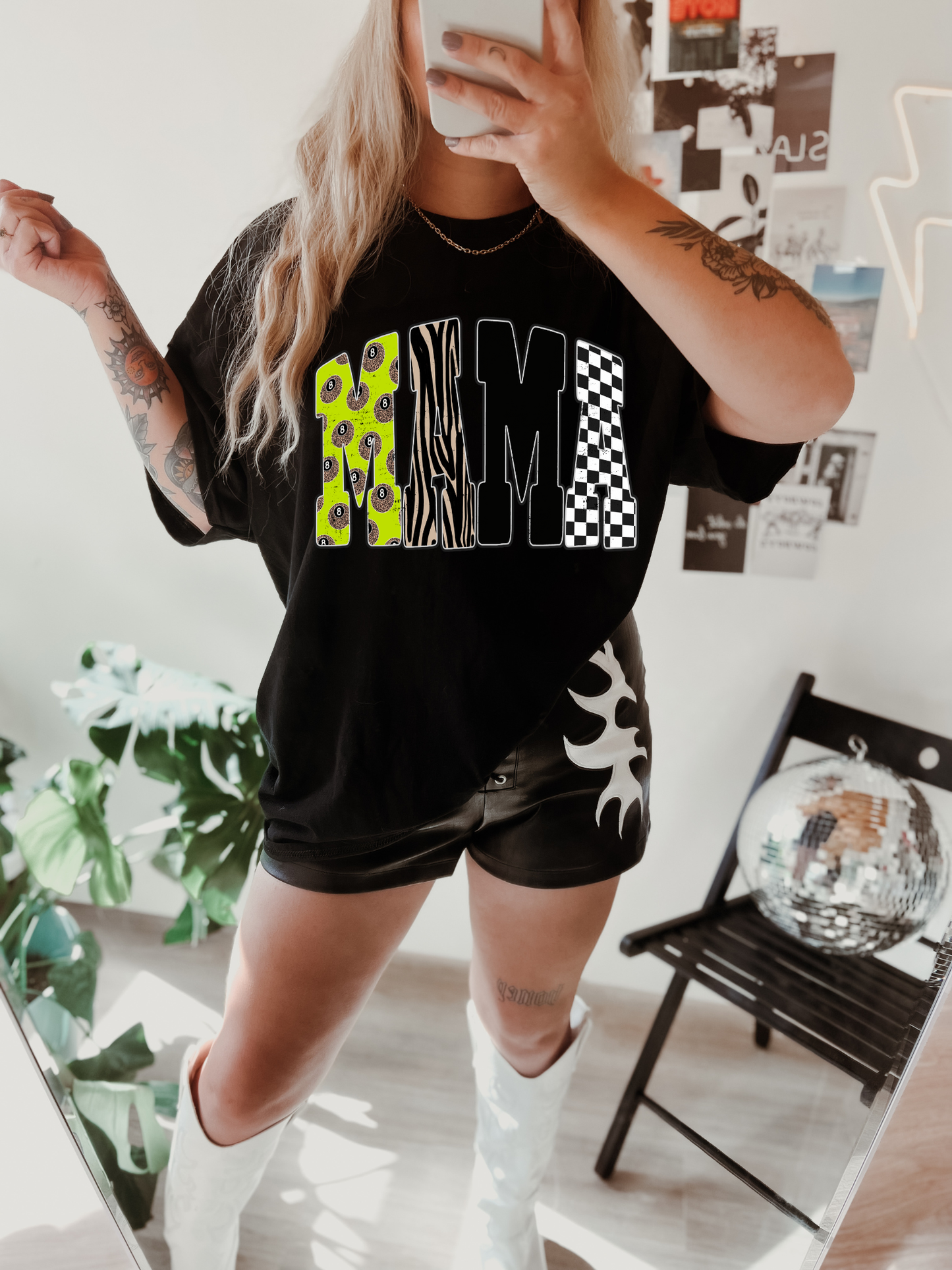 Neon Mama tee