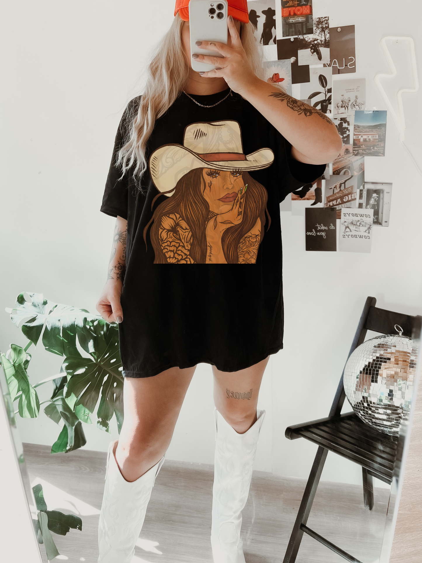 Waitin on a Cowboy Tee