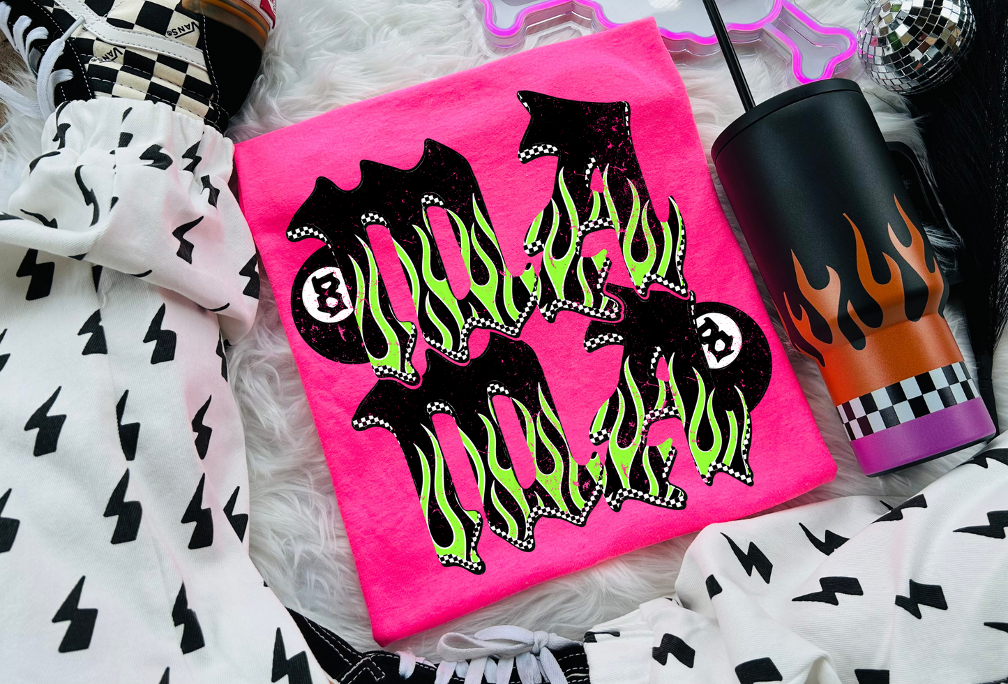 Neon mama Flames