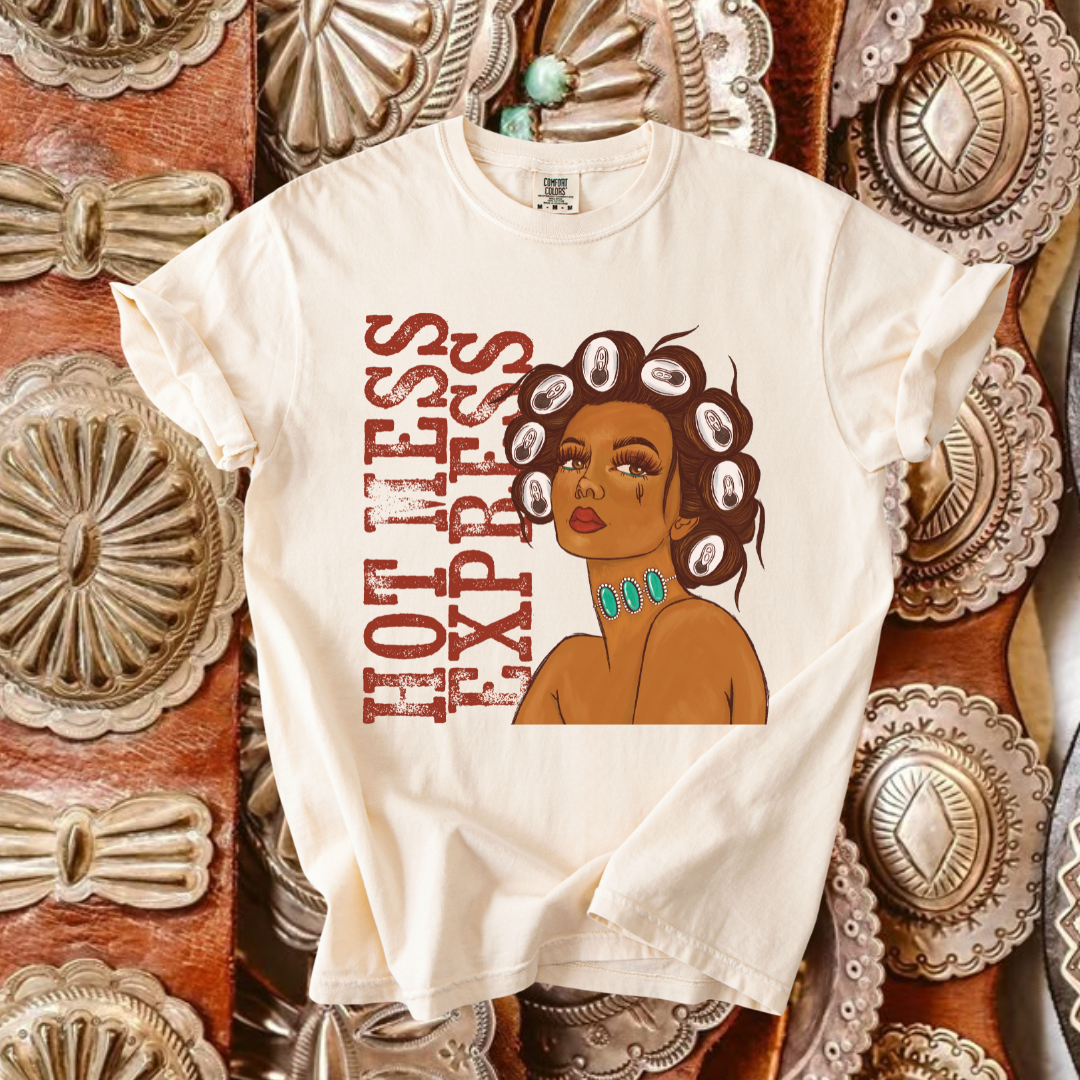 Hot mess Express tee