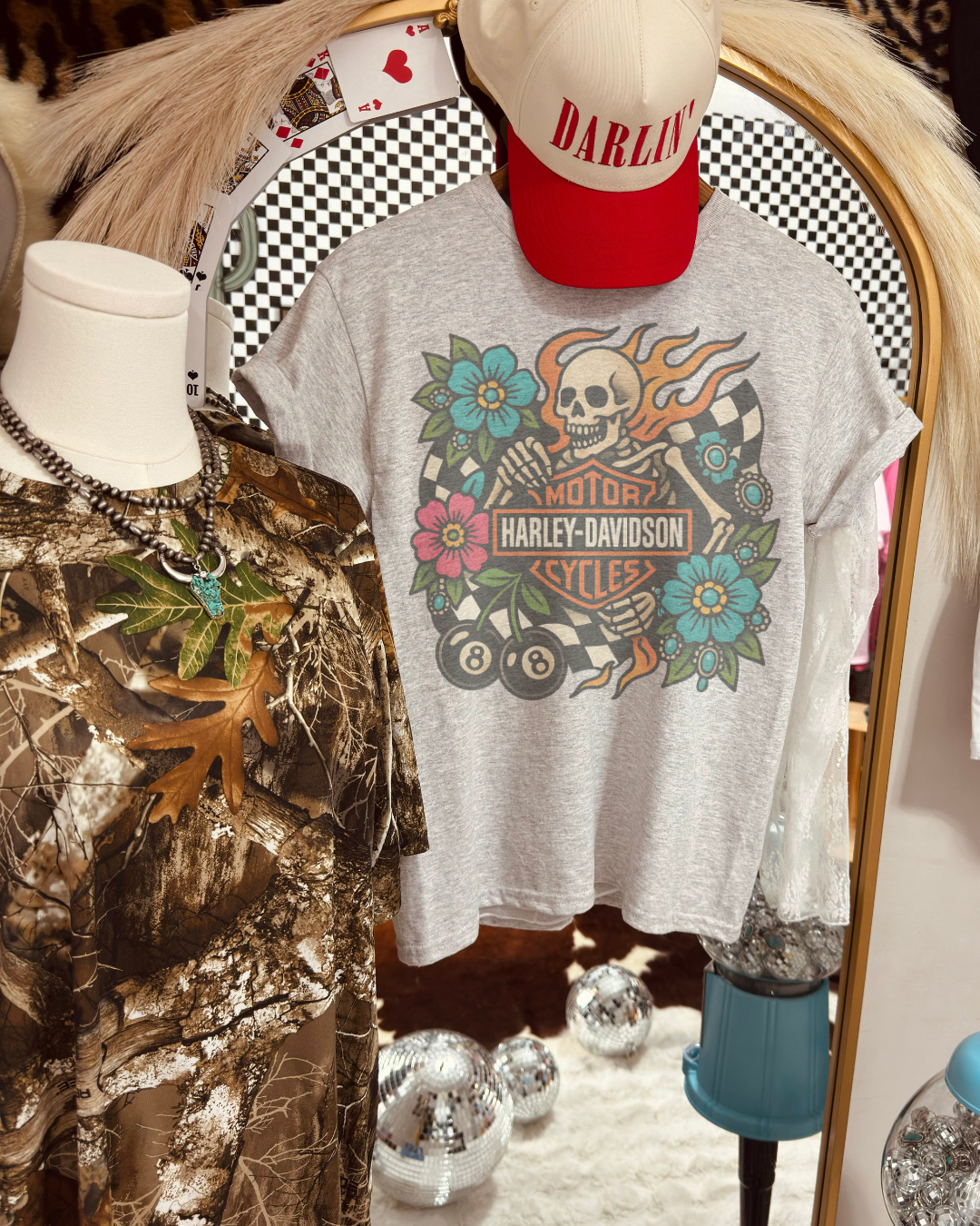 HD skull Sublimation Tee