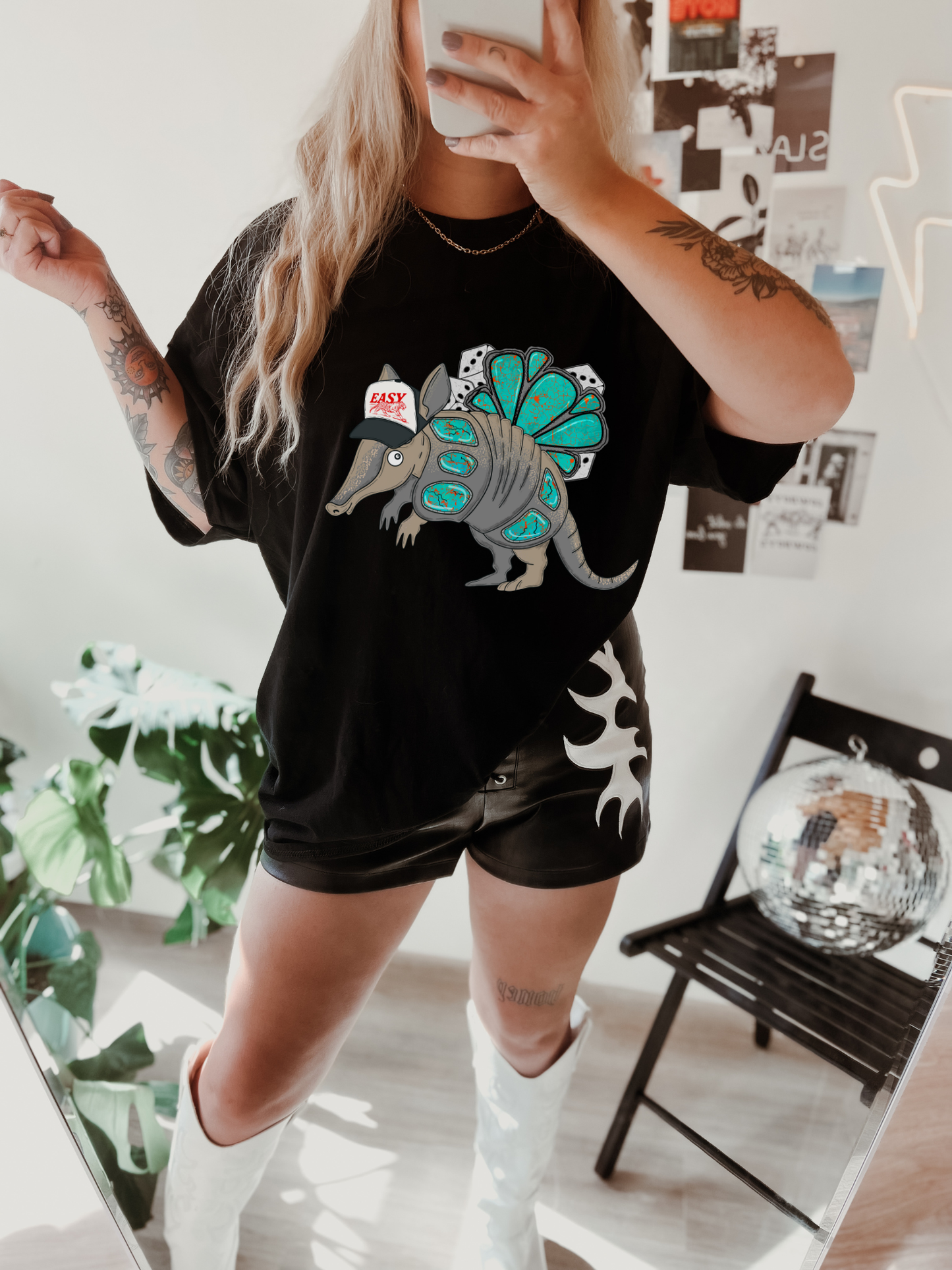 Dicey Dillo Tee